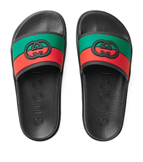 kids camo slides gucci|Gucci kids sandals.